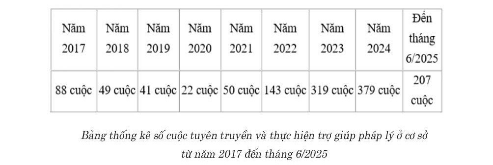 Hoạt động trợ giúp pháp lý cho người yếu thế trên địa bàn Thành phố Hồ Chí Minh - Thực trạng và giải pháp