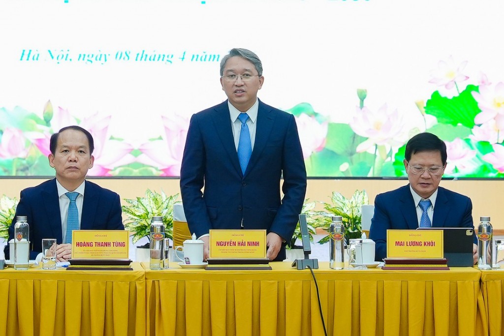 Bàn giao công tác giữa Bộ trưởng Bộ Tư pháp nhiệm kỳ 2021 - 2026 và Bộ trưởng Bộ Tư pháp nhiệm kỳ 2026 - 2031