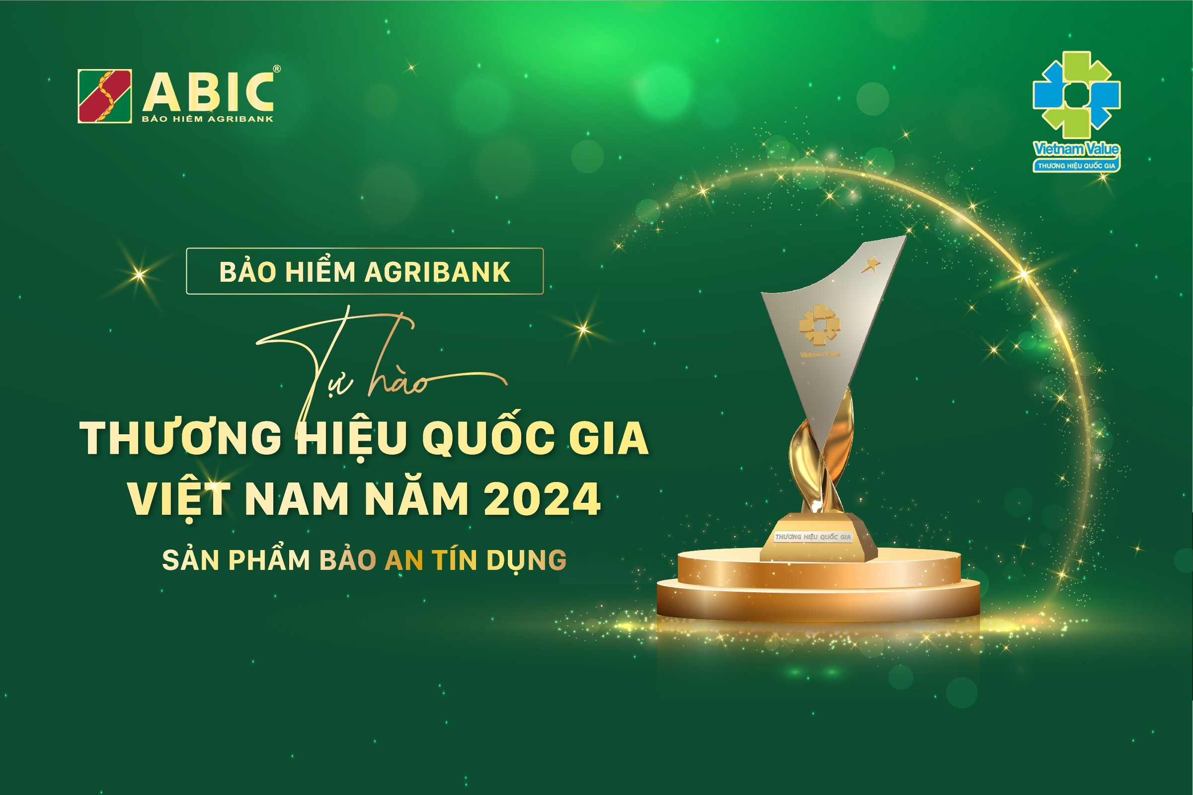 ABIC - Bảo hiểm Agribank tự hào thương hiệu Quốc gia Việt Nam năm 2024