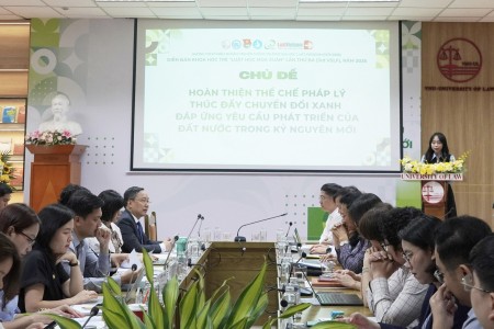 Diễn đàn “Luật học Mùa Xuân”: Dấu ấn học thuật của Trường Đại học Luật – Đại học Quốc gia Hà Nội