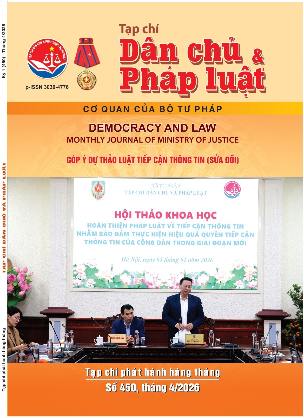 Số Kỳ 1 (450) tháng 4 - 2026/Edition 1 (450) April 2026