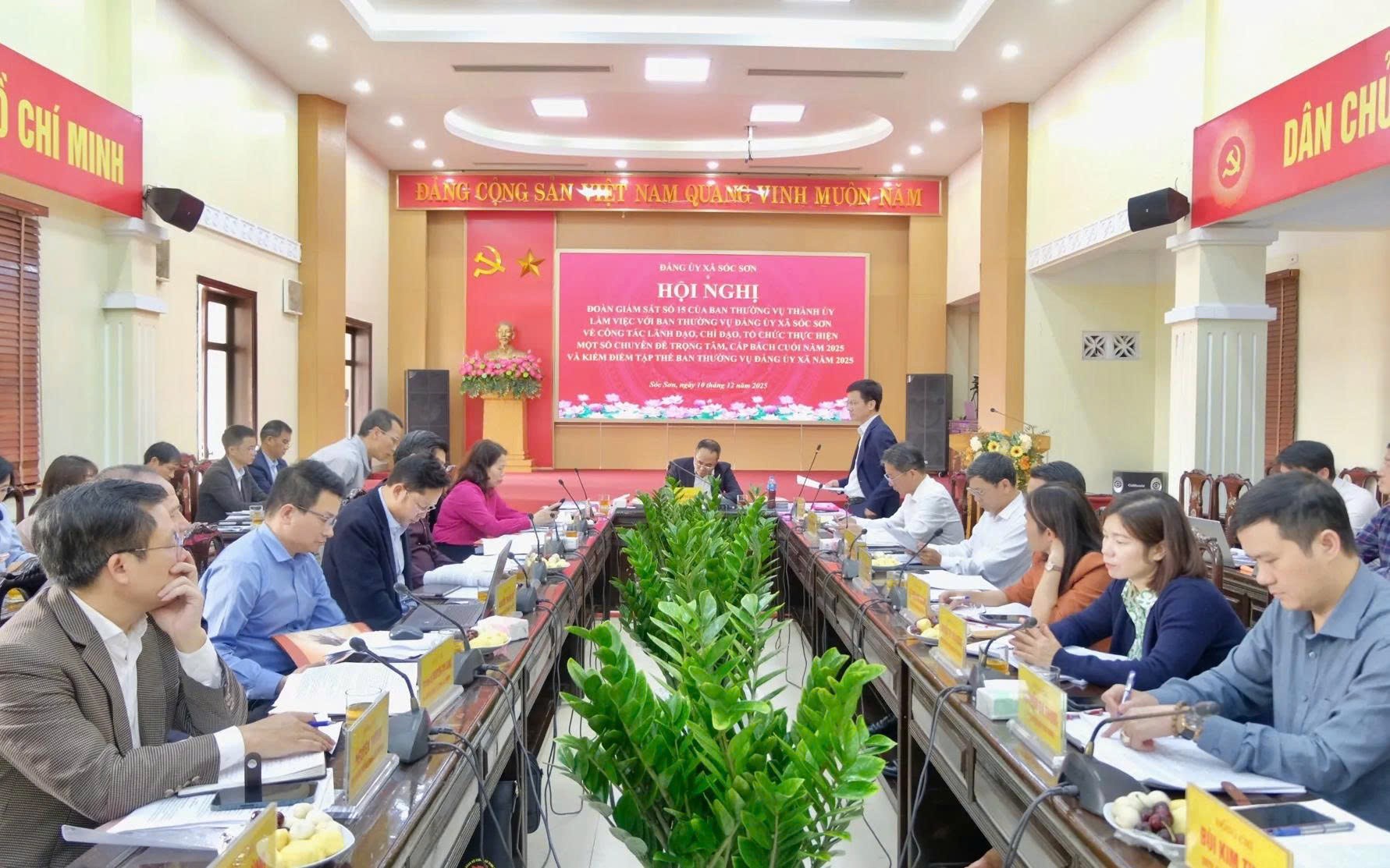Công tác kiểm tra, giám sát Đảng ủy cấp xã tại Hà Nội hiện nay