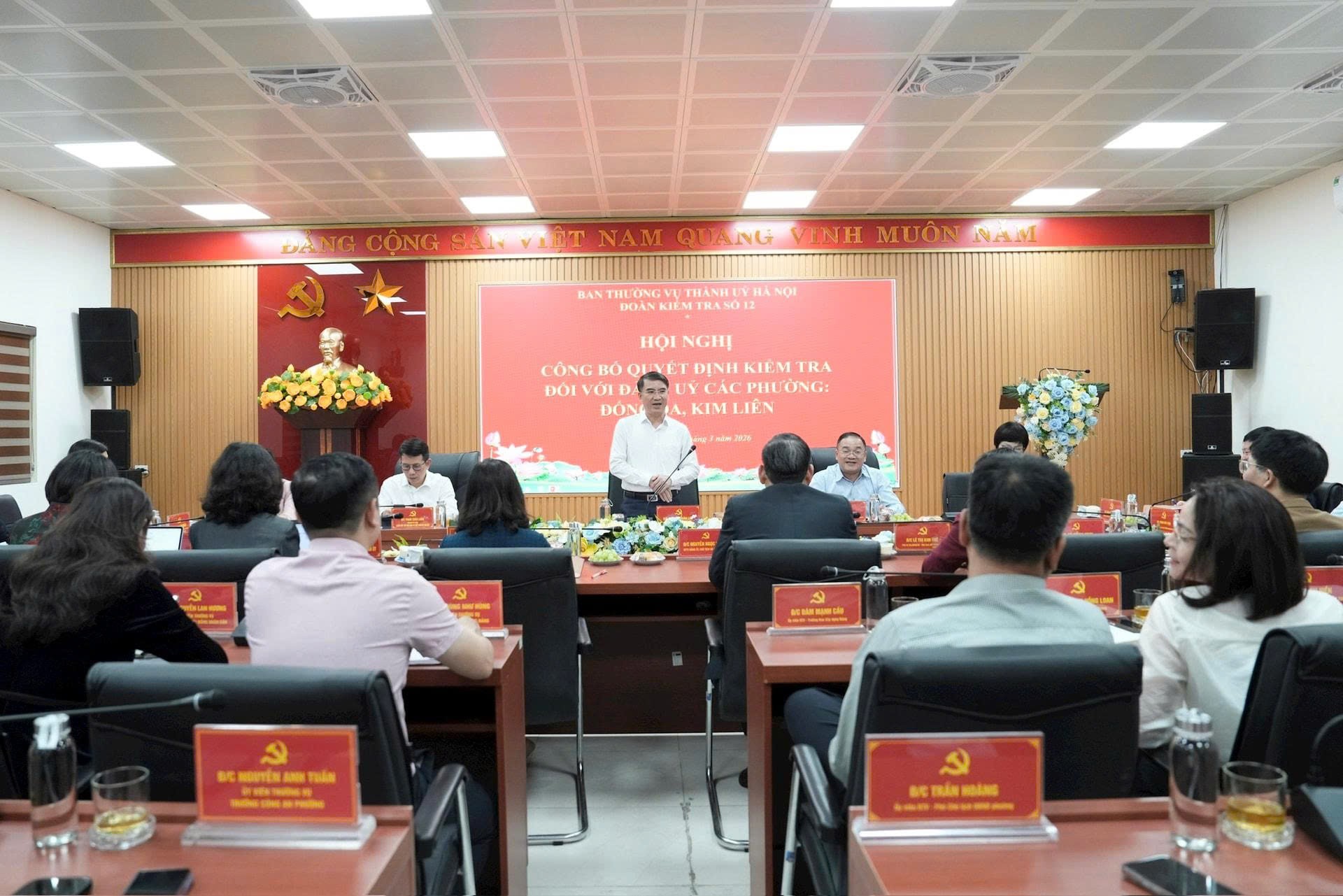 Công tác kiểm tra, giám sát Đảng ủy cấp xã tại Hà Nội hiện nay