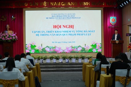 Quyết liệt triển khai rà soát hệ thống pháp luật, tạo động lực phát triển đất nước trong giai đoạn mới