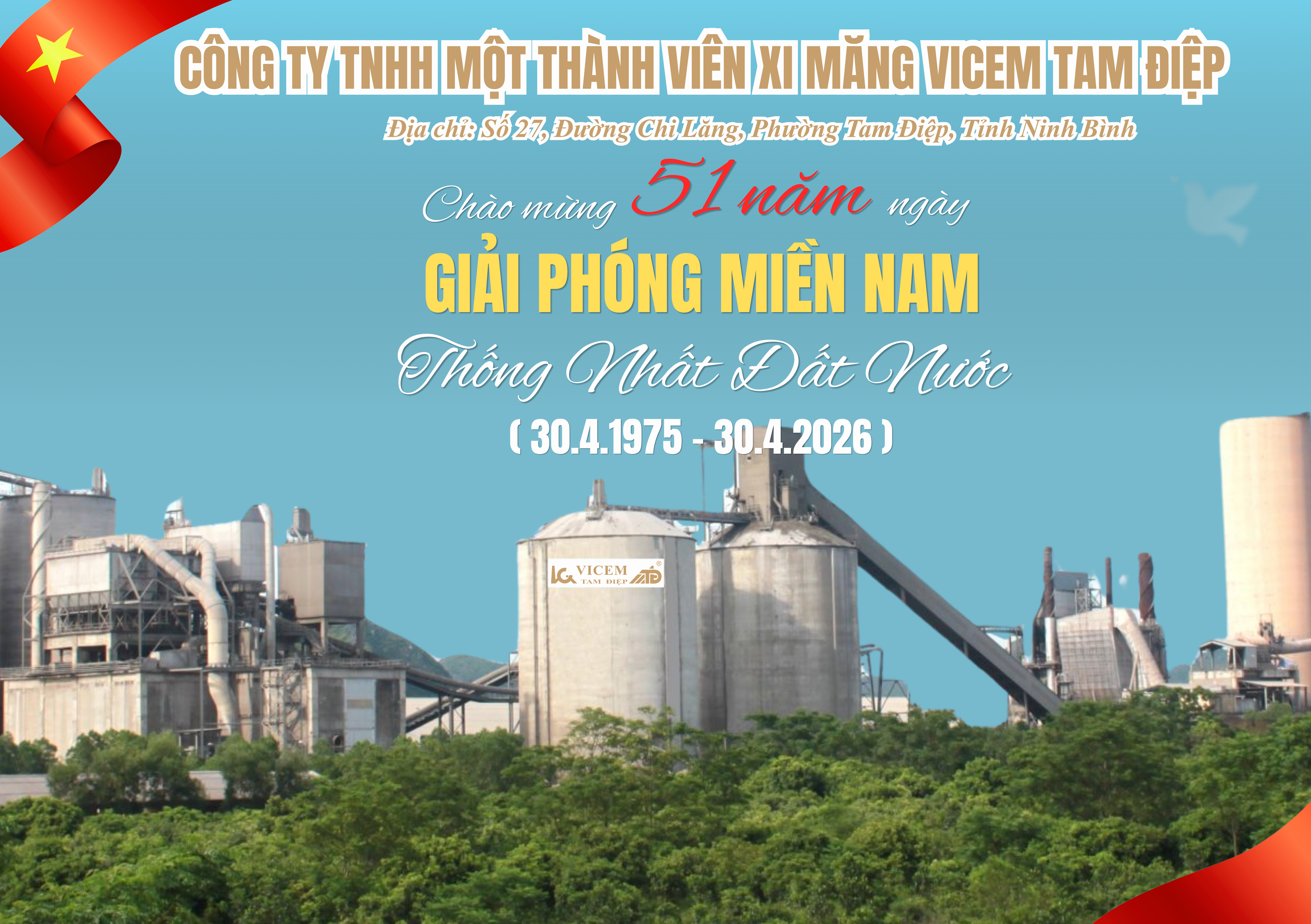 Công ty TNHH Một thành viên Xi măng Vicem Tam Điệp