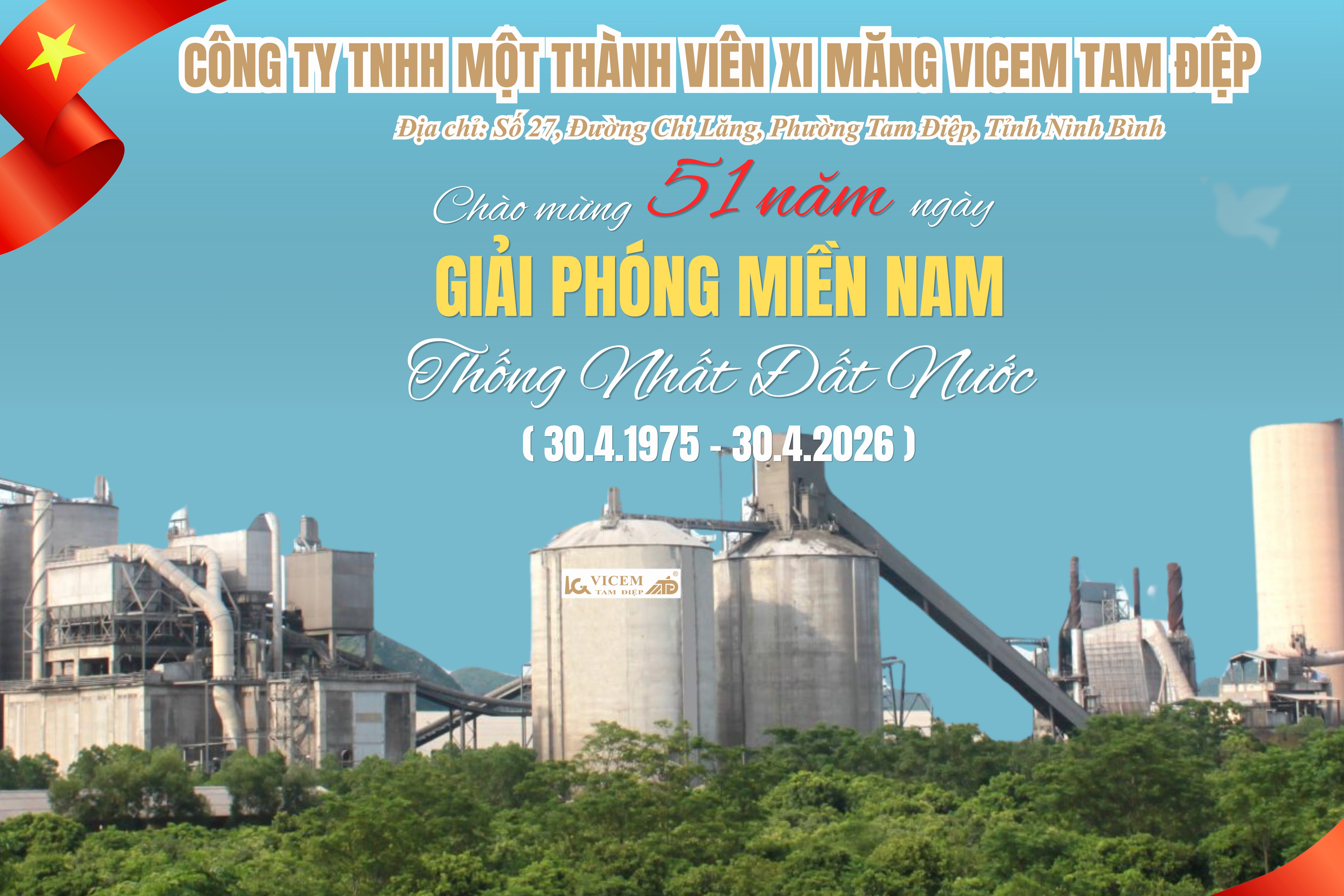 Công ty TNHH Một thành viên Xi măng Vicem Tam Điệp