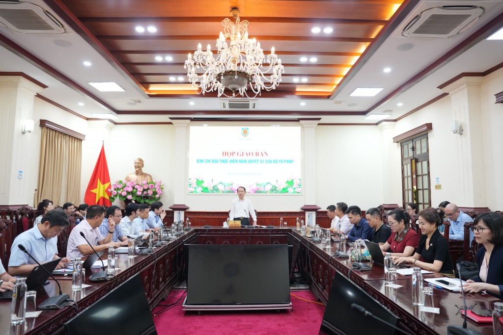 Bảo đảm tiến độ, chất lượng các nhiệm vụ triển khai thực hiện Nghị quyết số 57-NQ/TW