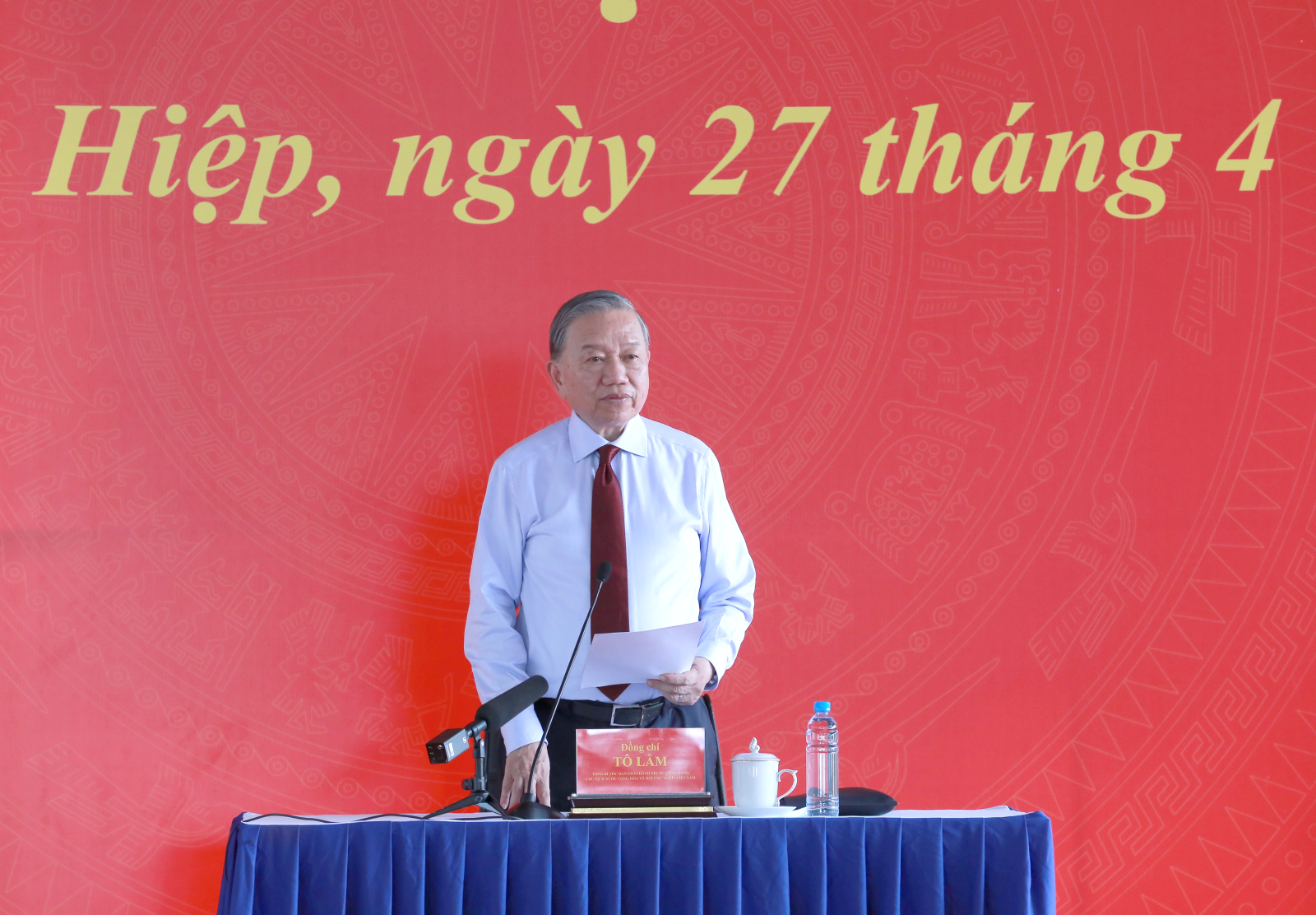 Toàn văn bài nói chuyện của Tổng Bí thư, Chủ tịch nước Tô Lâm với công nhân, người lao động Thành phố Hồ Chí Minh