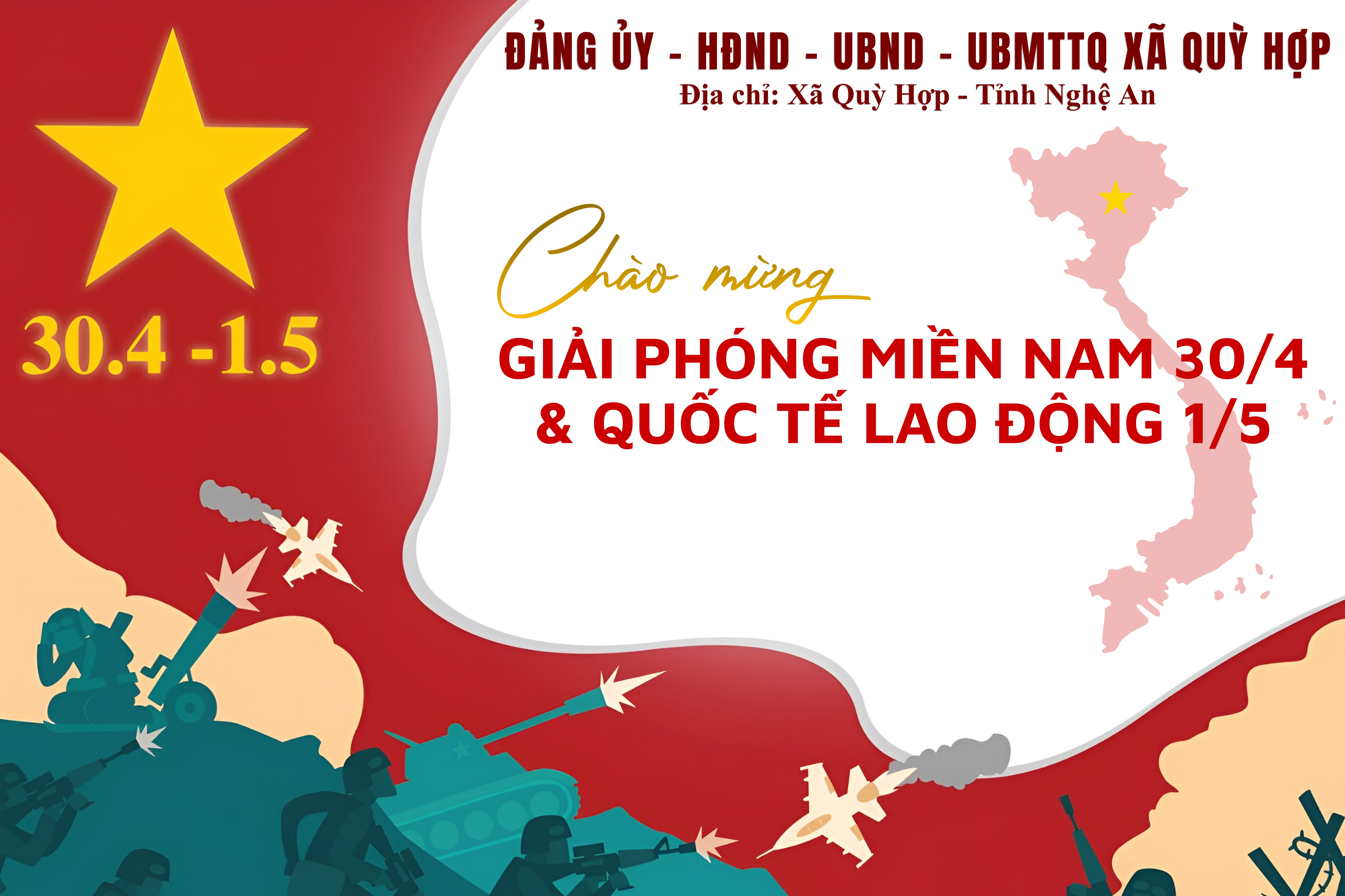 Đảng ủy - HĐND - UBND - UBMTTQ xã Quỳ Hợp