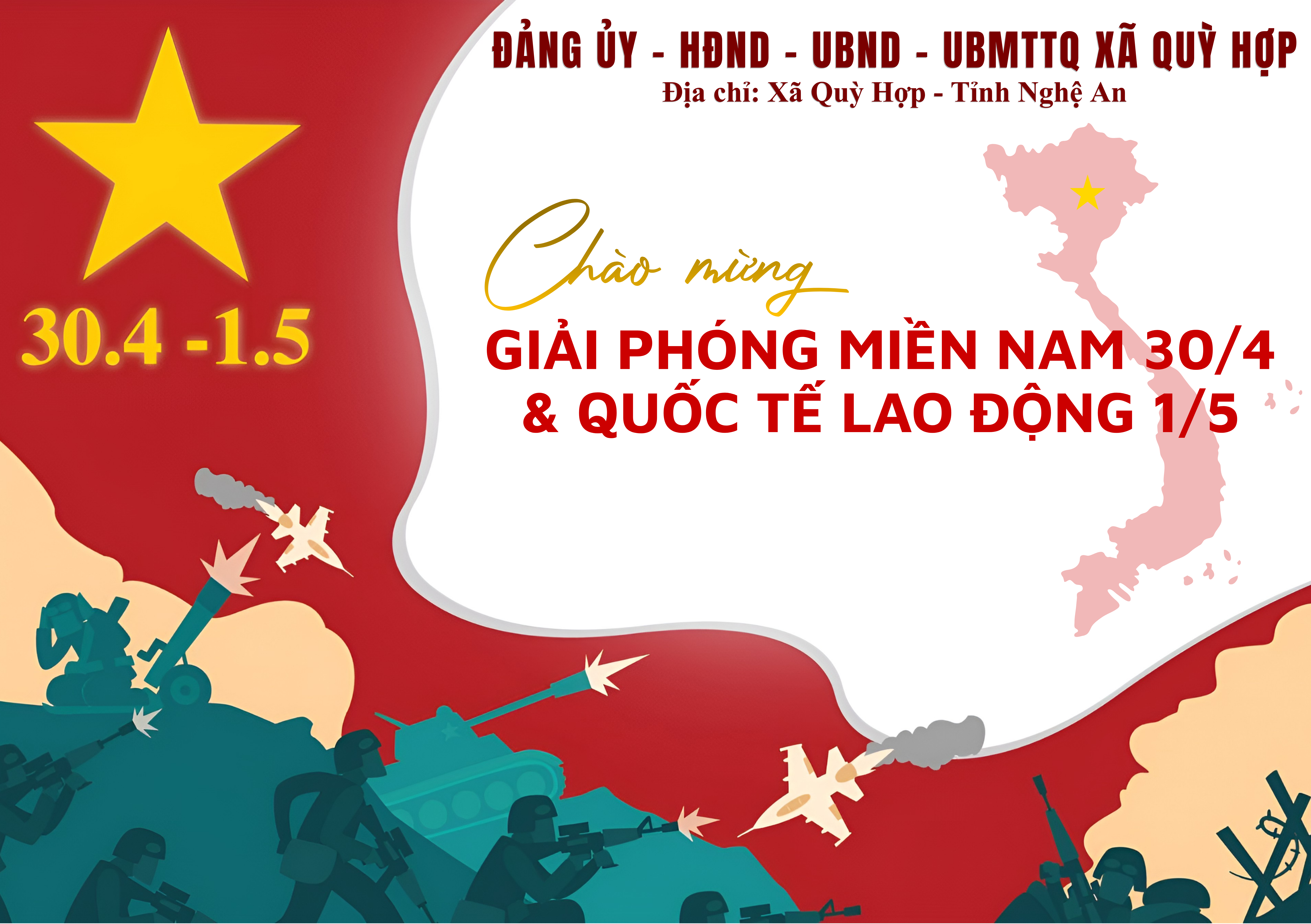 Đảng ủy - HĐND - UBND - UBMTTQ xã Quỳ Hợp