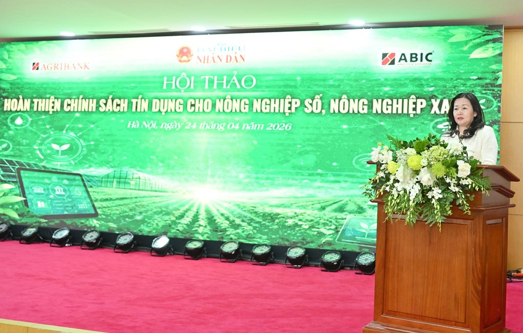 Hoàn thiện chính sách tín dụng cho nông nghiệp số, nông nghiệp xanh