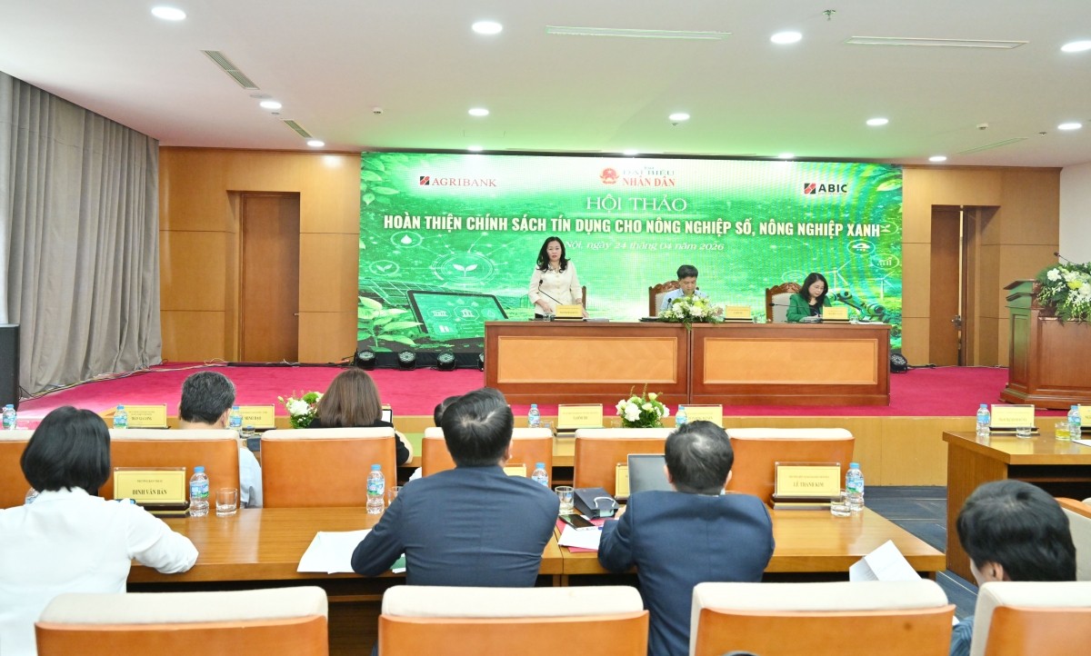 Thúc đẩy tín dụng cho nông nghiệp số, nông nghiệp xanh: Cần “bệ đỡ” từ dữ liệu và bảo hiểm