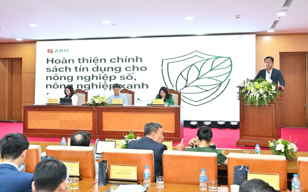 Thúc đẩy tín dụng cho nông nghiệp số, nông nghiệp xanh: Cần “bệ đỡ” từ dữ liệu và bảo hiểm