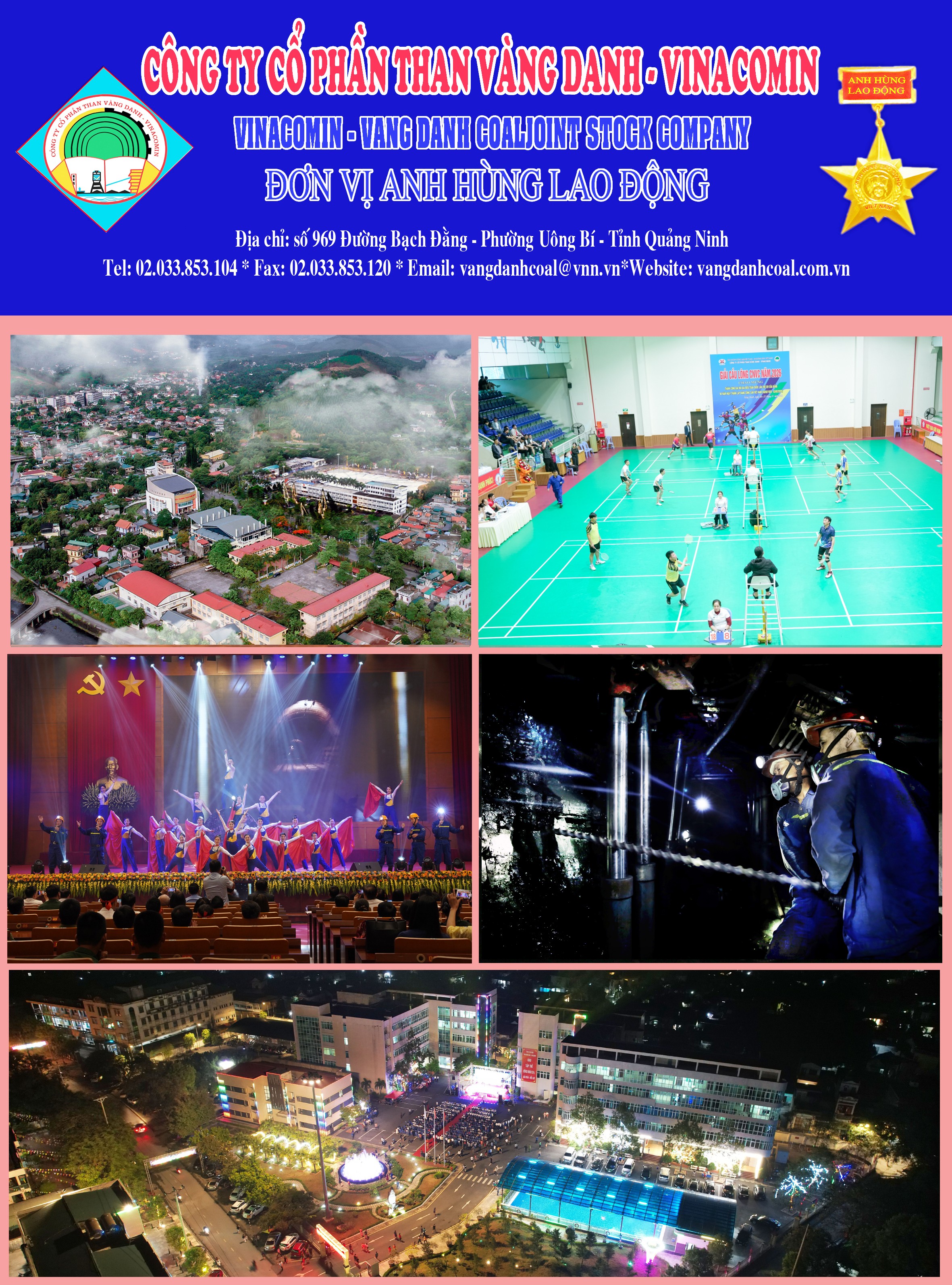 Công ty Cổ phần Than Vàng Danh - Vinacomin