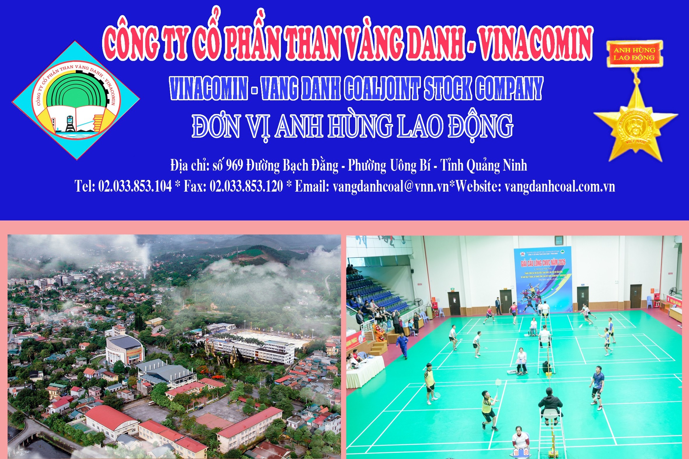 Công ty Cổ phần Than Vàng Danh - Vinacomin