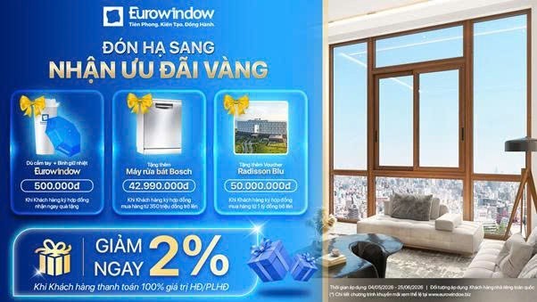 Eurowindow tung ưu đãi 