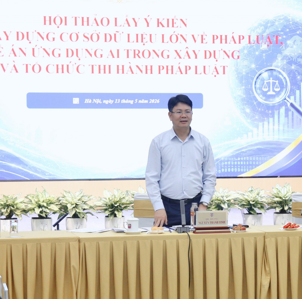 Cơ sở dữ liệu lớn và ứng dụng AI  trong xây dựng, tổ chức thi hành pháp luật