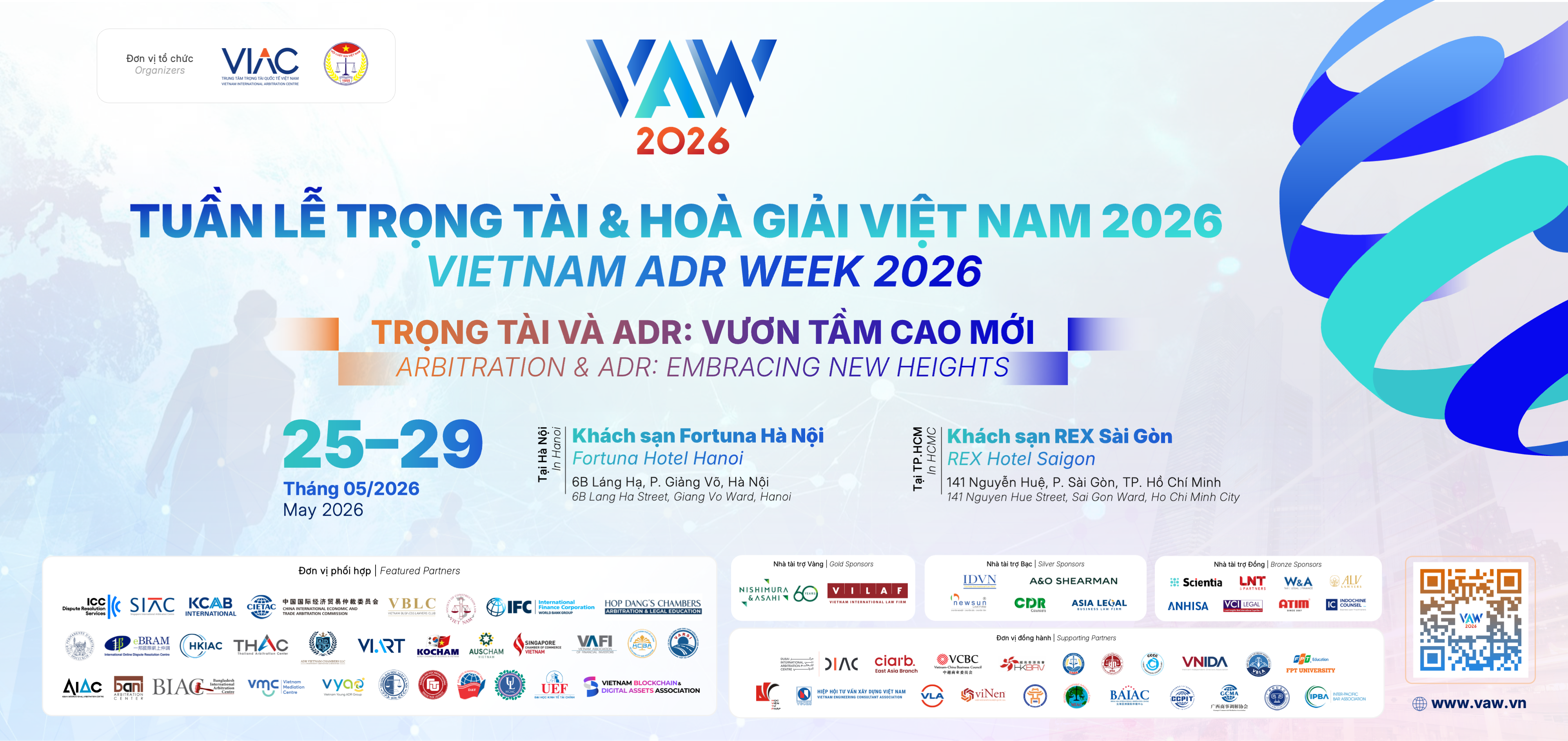 Tuần lễ Trọng tài và Hòa giải Việt Nam 2026: Thúc đẩy sự phát triển bền vững của hệ thống giải quyết tranh chấp thay thế tại Việt Nam