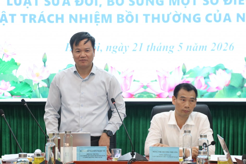 Sửa đổi Luật Trách nhiệm bồi thường của Nhà nước: Bảo đảm tính khả thi khi mở rộng phạm vi điều chỉnh