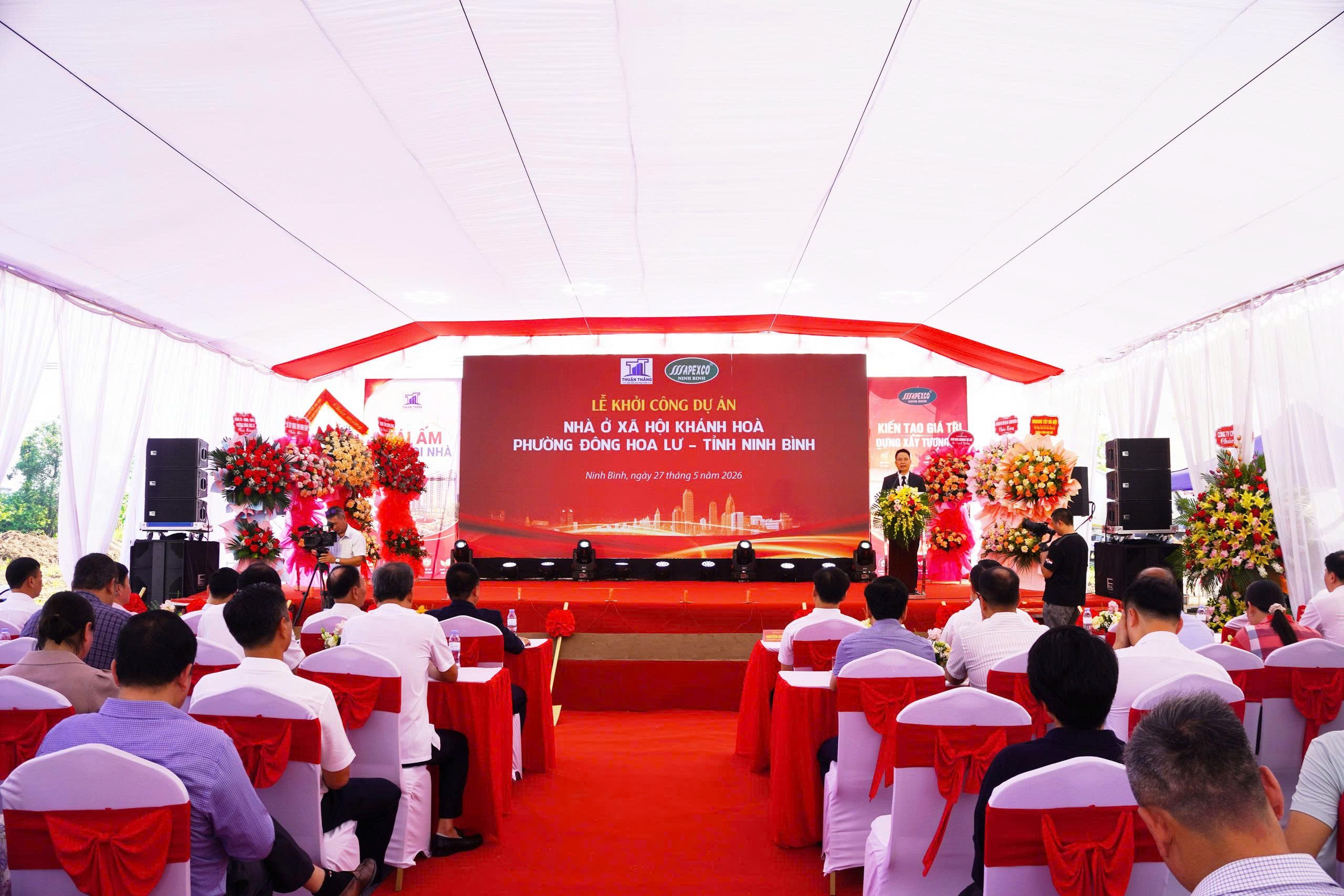Khởi công Dự án nhà ở xã hội Khánh Hòa: Tạo lập không gian sống văn minh, hiện đại cho người dân tỉnh Ninh Bình