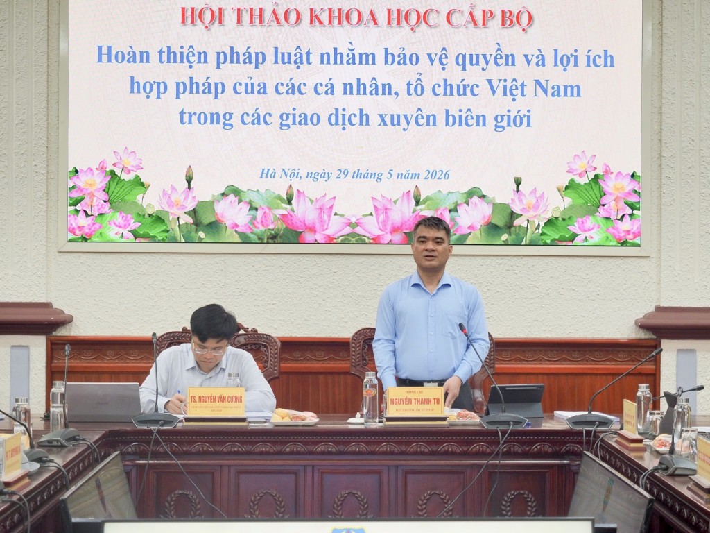 Xây dựng khung pháp lý bảo vệ lợi ích hợp pháp của các cá nhân, tổ chức Việt Nam trong giao dịch xuyên biên giới