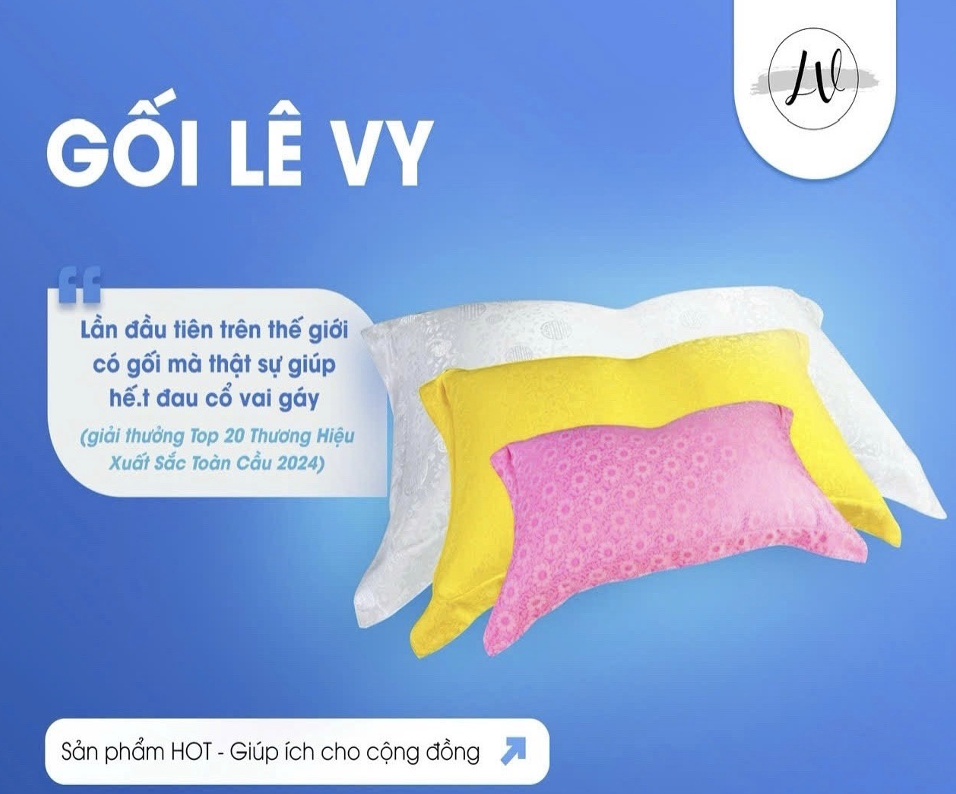 Công Ty TNHH MTV Gối cho người đau cổ vai gáy Lê Vy - Lâm Kỷ Thanh