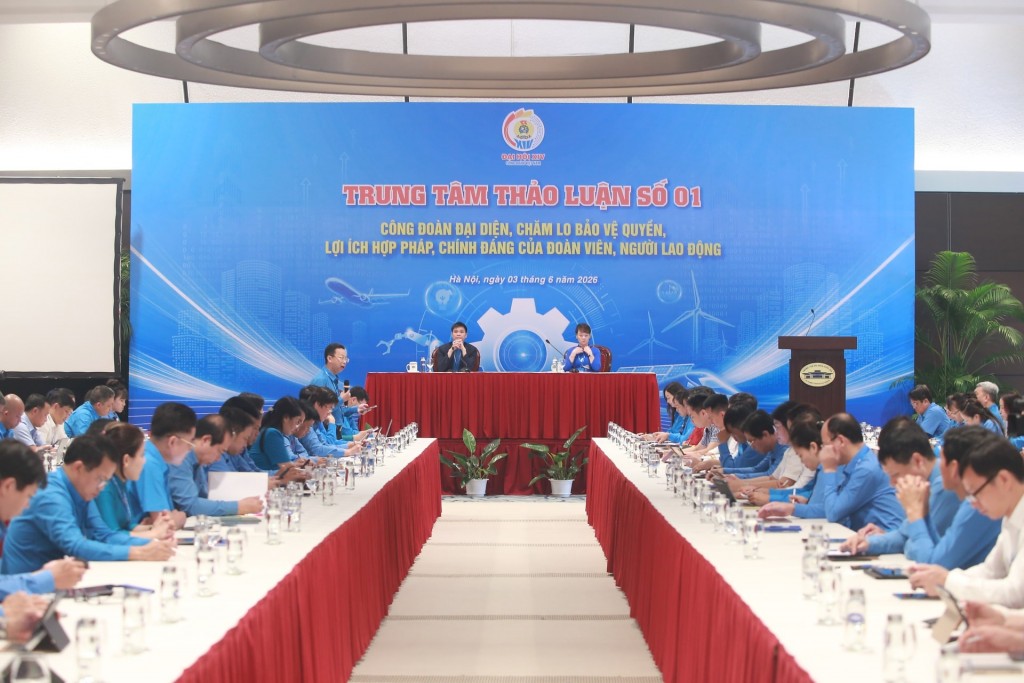 Đại hội XIV Công đoàn Việt Nam thảo luận giải pháp nâng cao hiệu quả bảo vệ người lao động trong tình hình mới