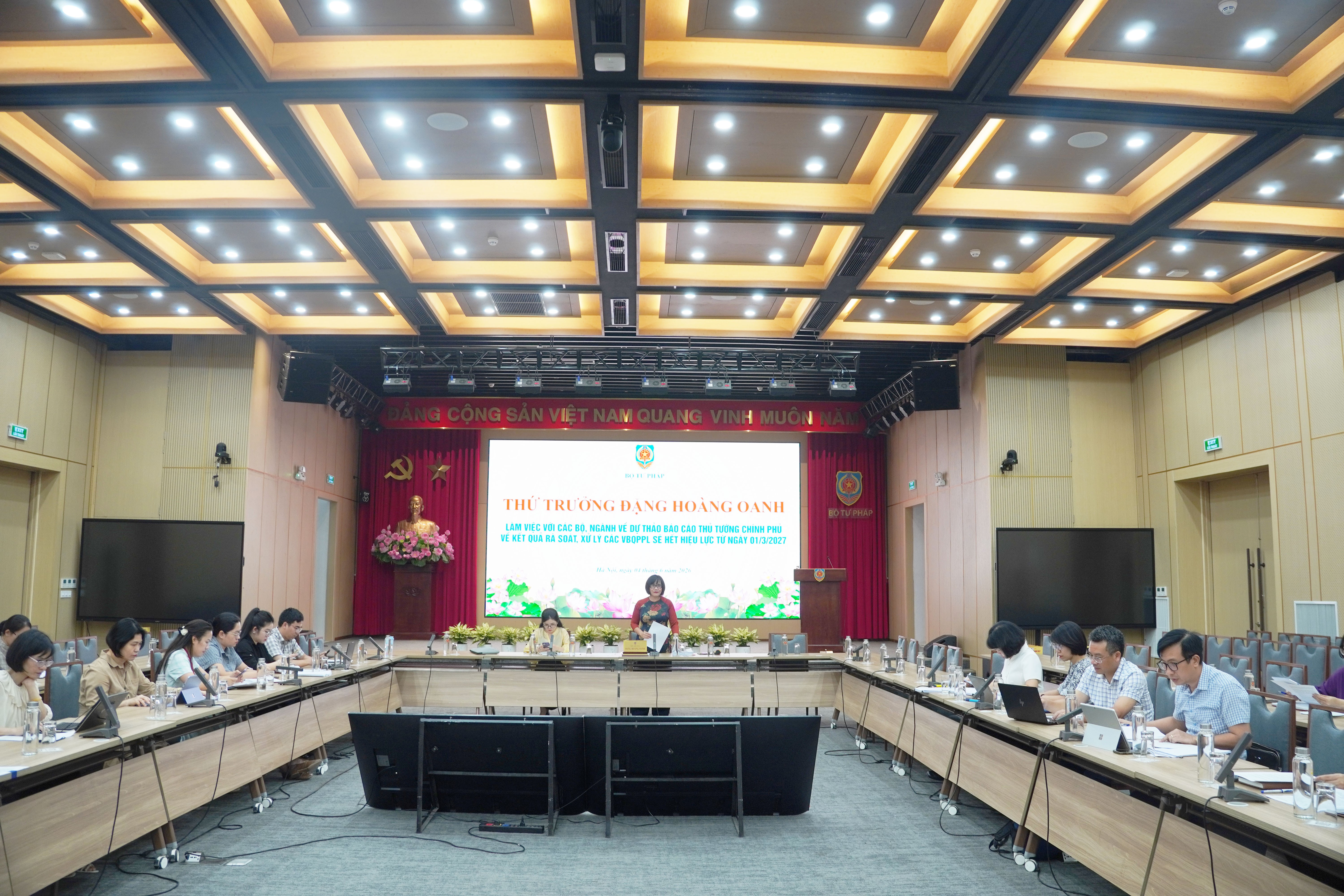 Rà soát, xử lý văn bản quy phạm pháp luật sẽ hết hiệu lực trước ngày 01/3/2027
