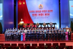 Dự kiến bầu 135 Ủy viên Ban Chấp hành Tổng Liên đoàn Lao động Việt Nam khóa XIV