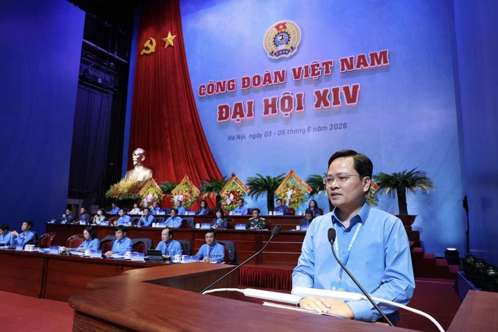 Dự kiến bầu 135 Ủy viên Ban Chấp hành Tổng Liên đoàn Lao động Việt Nam khóa XIV
