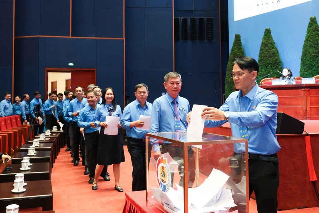 Dự kiến bầu 135 Ủy viên Ban Chấp hành Tổng Liên đoàn Lao động Việt Nam khóa XIV