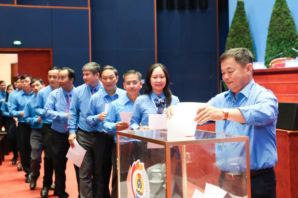 Dự kiến bầu 135 Ủy viên Ban Chấp hành Tổng Liên đoàn Lao động Việt Nam khóa XIV