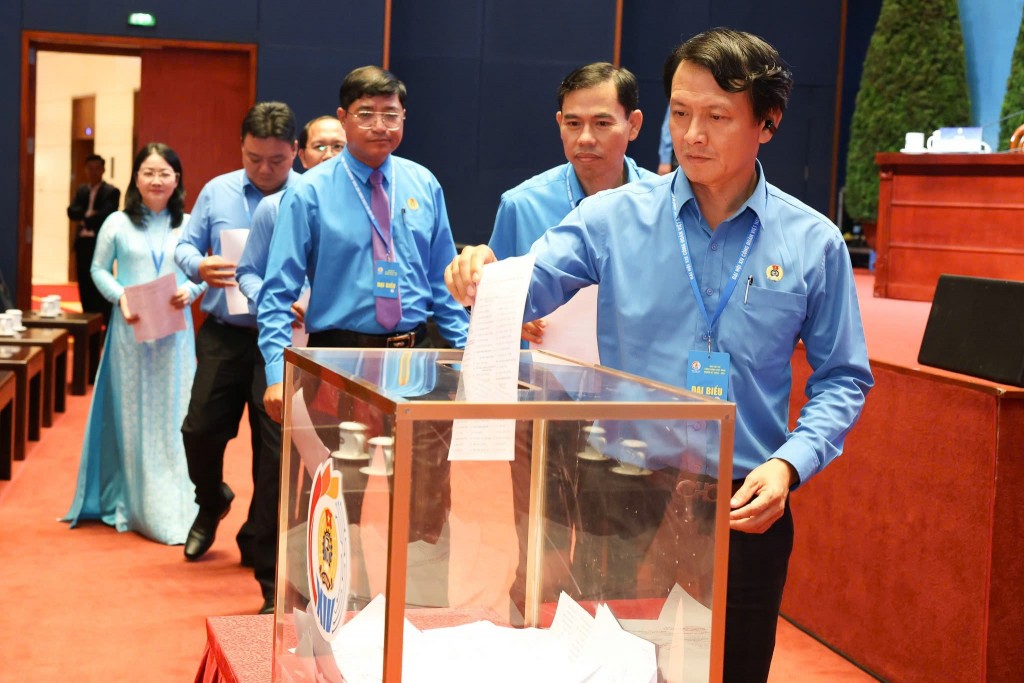 Dự kiến bầu 135 Ủy viên Ban Chấp hành Tổng Liên đoàn Lao động Việt Nam khóa XIV