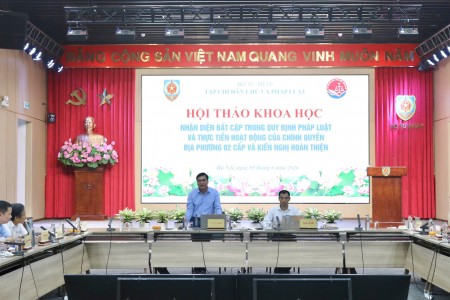 Tiếp tục hoàn thiện thể chế, nâng cao hiệu lực, hiệu quả hoạt động của chính quyền địa phương 02 cấp
