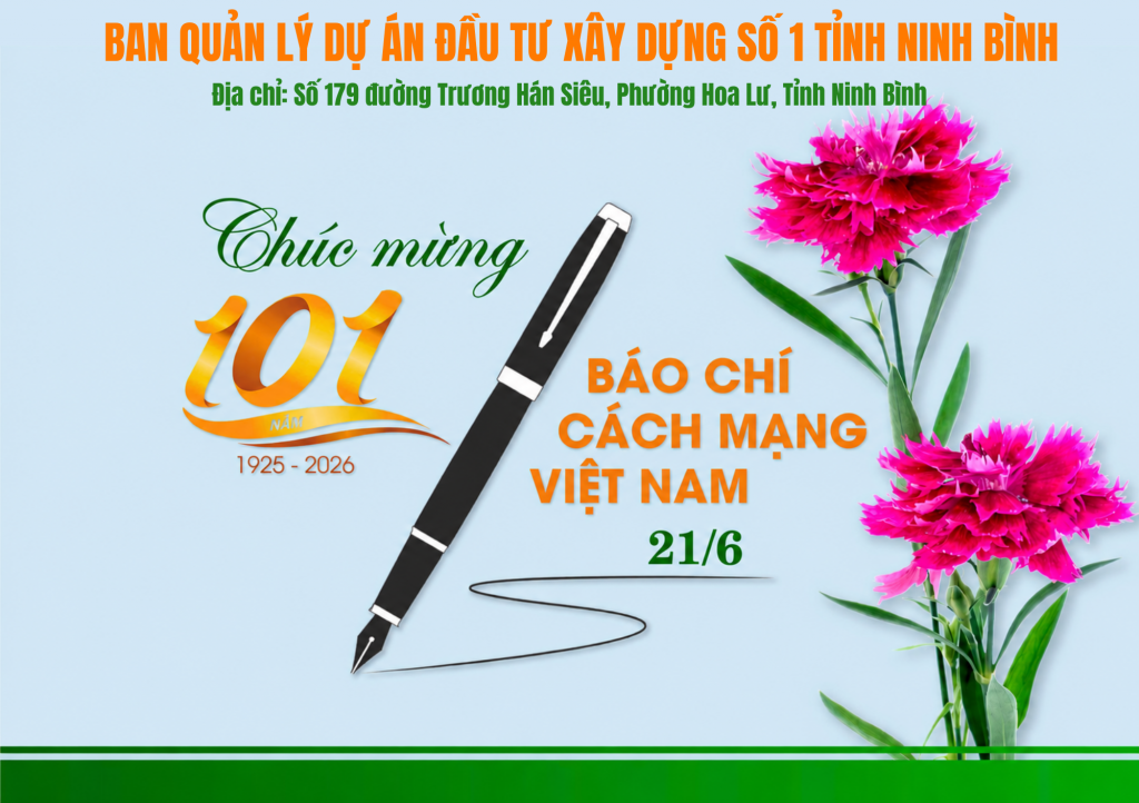 Ban Quản lý Dự án Đầu tư xây dựng số 1 tỉnh Ninh Bình Ban Quản lý Dự án Đầu tư xây dựng số 1 tỉnh Ninh Bình