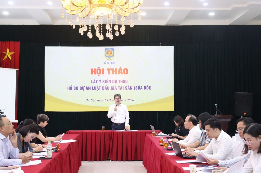 Thúc đẩy chuyển đổi số, nâng cao tính minh bạch trong đấu giá tài sản