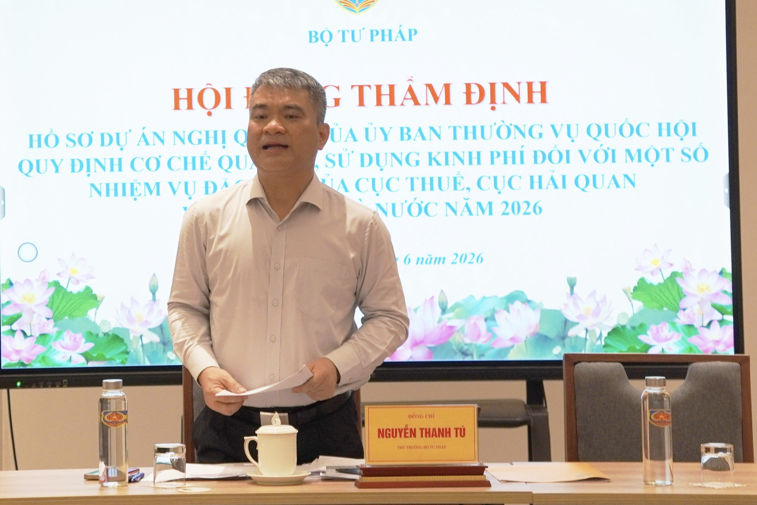 Cơ chế quản lý, sử dụng kinh phí đối với một số nhiệm vụ đặc thù của Cục Thuế, Cục Hải quan và Kho bạc Nhà nước năm 2026