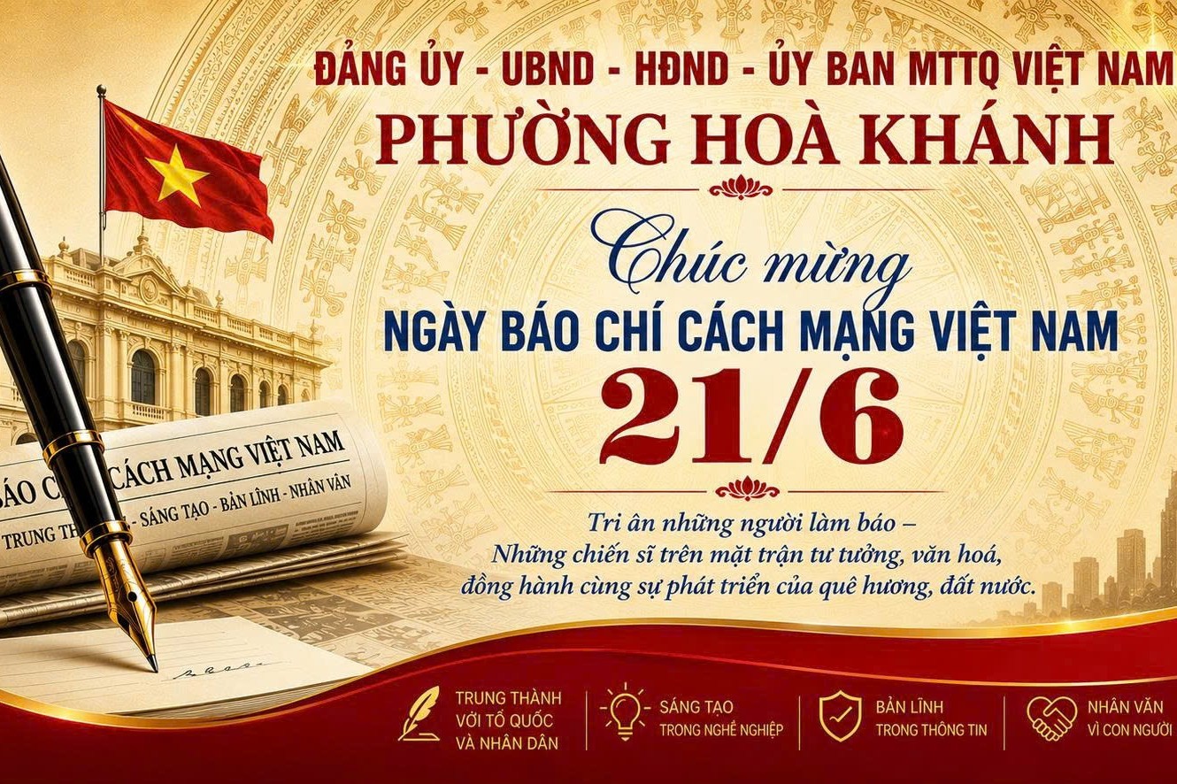 Đảng Ủy - UBND - HĐND - Ủy ban MTTQ Việt Nam phường Hòa Khánh