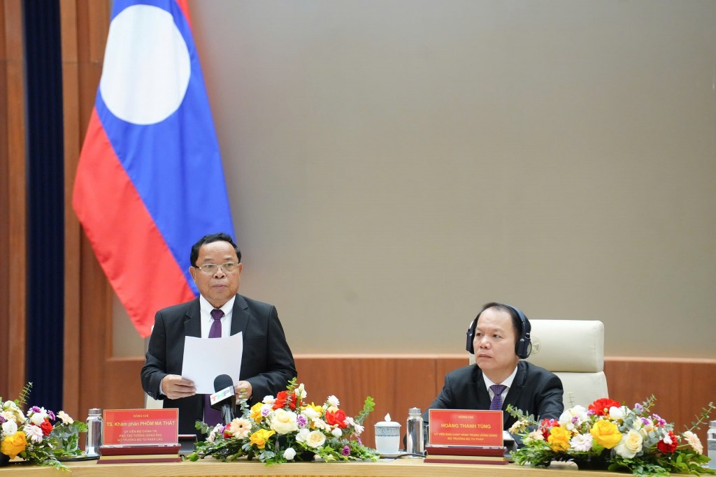 Hội nghị đường biên lần thứ 7: Thống nhất nhiều giải pháp tăng cường hợp tác tư pháp Việt Nam - Lào