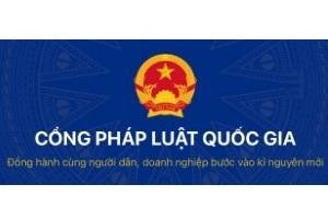 Tại liệu Hội thảo khoa học “Hoàn thiện và nâng cao chất lượng, hiệu quả hoạt động của Cổng Pháp luật quốc gia”