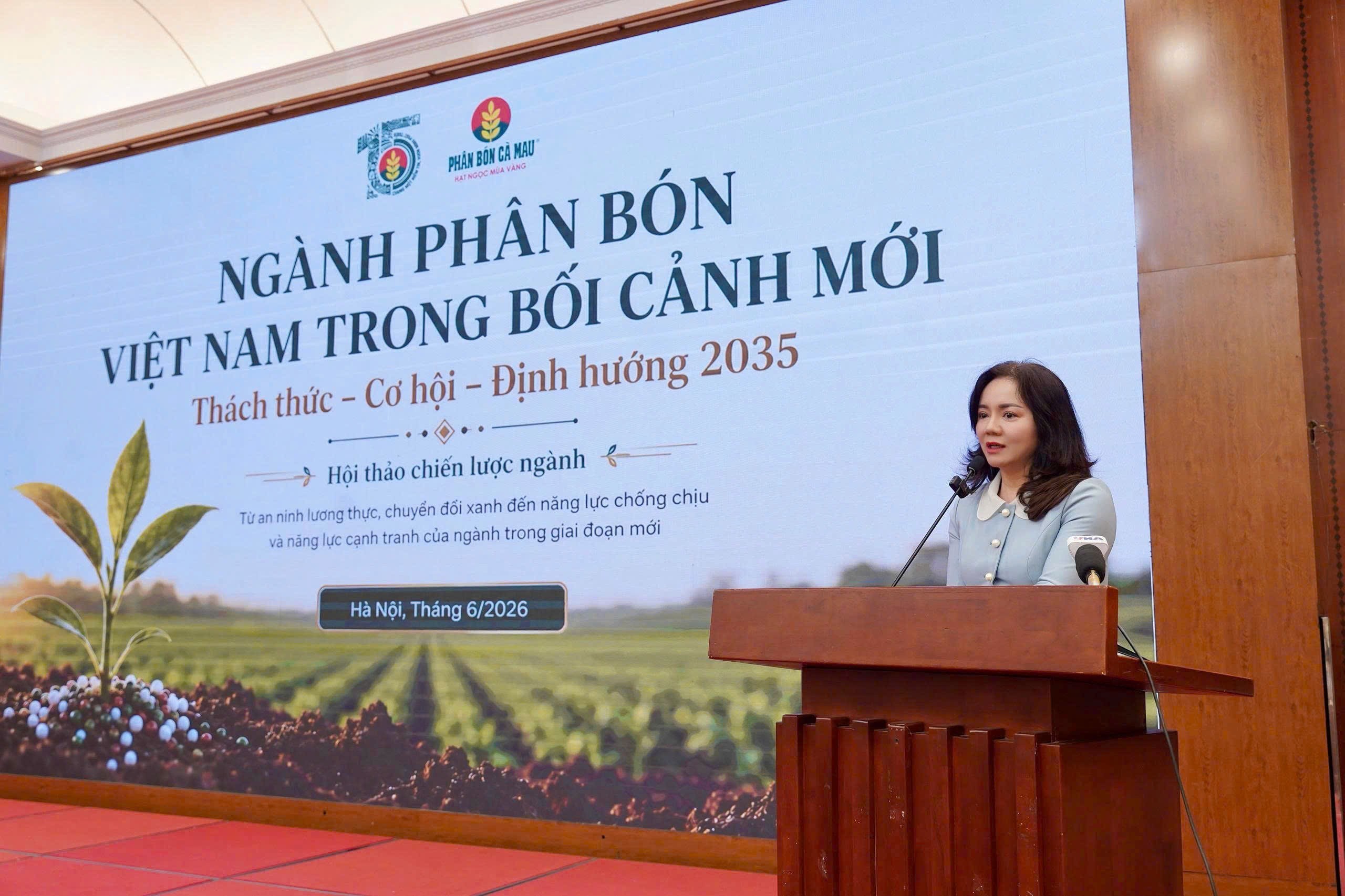 Phân bón Cà Mau nâng tầm vai trò trong chuỗi giá trị an ninh lương thực quốc gia
