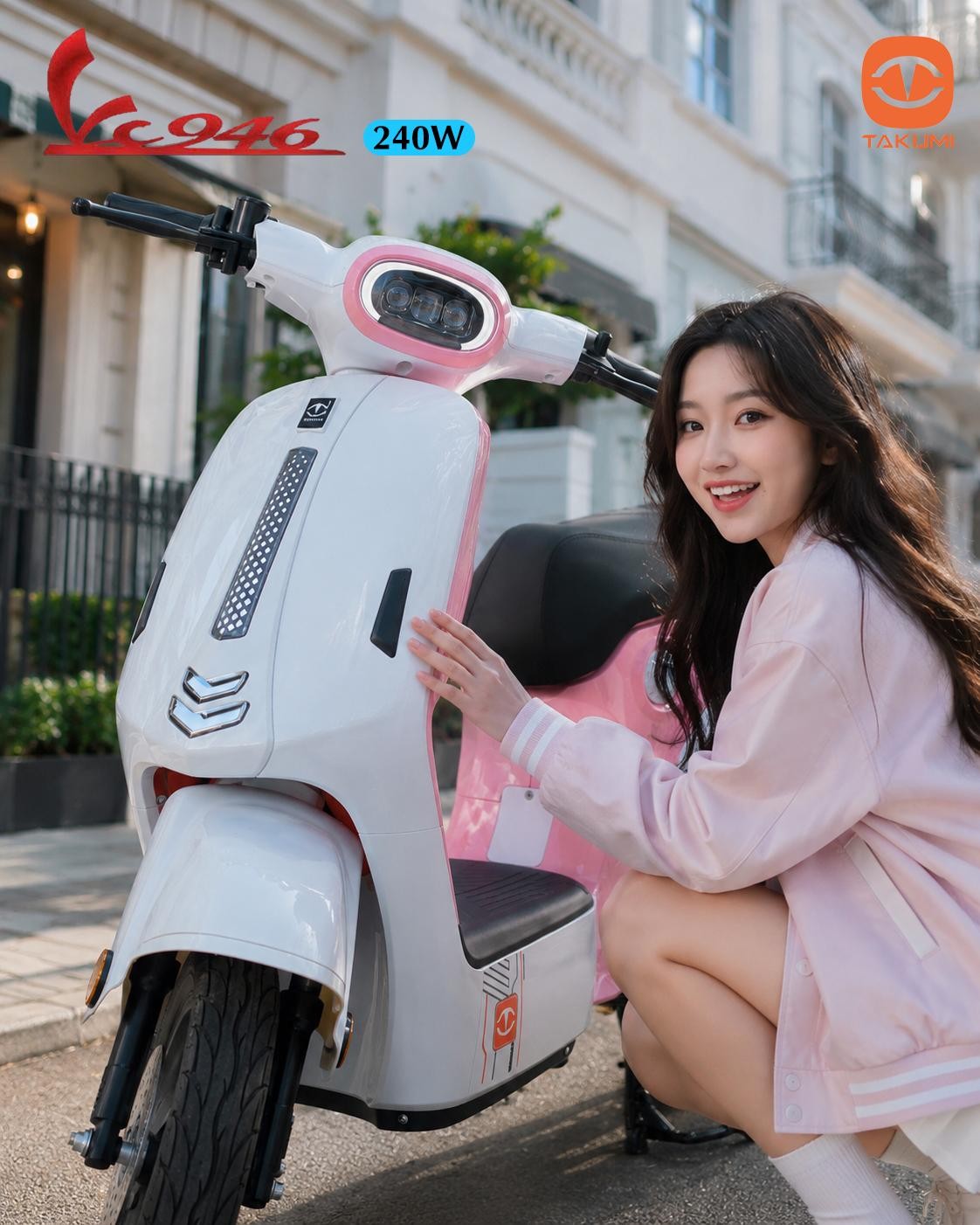 TAKUMI Motor Việt Nam: Dải xe điện đa dạng, nổi bật với dòng 240W dành cho học sinh dưới 16 tuổi
