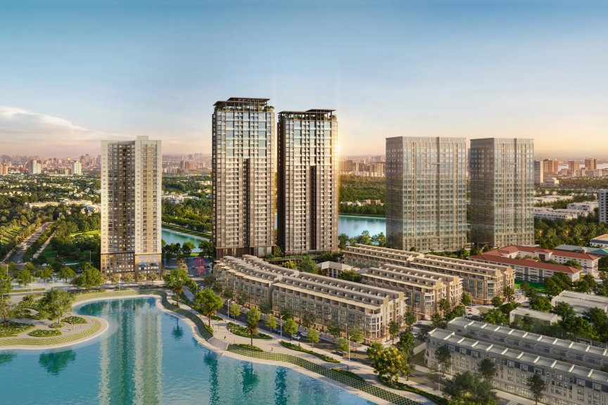 Trung tâm Hà Nội đón thêm dự án hiếm hoi với 3 mặt hồ, 4 mặt đường, cạnh Metro