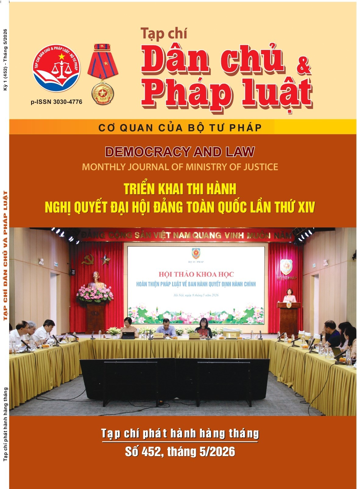 Số Kỳ 1 (452) tháng 5 - 2026/Edition 1 (452) May 2026
