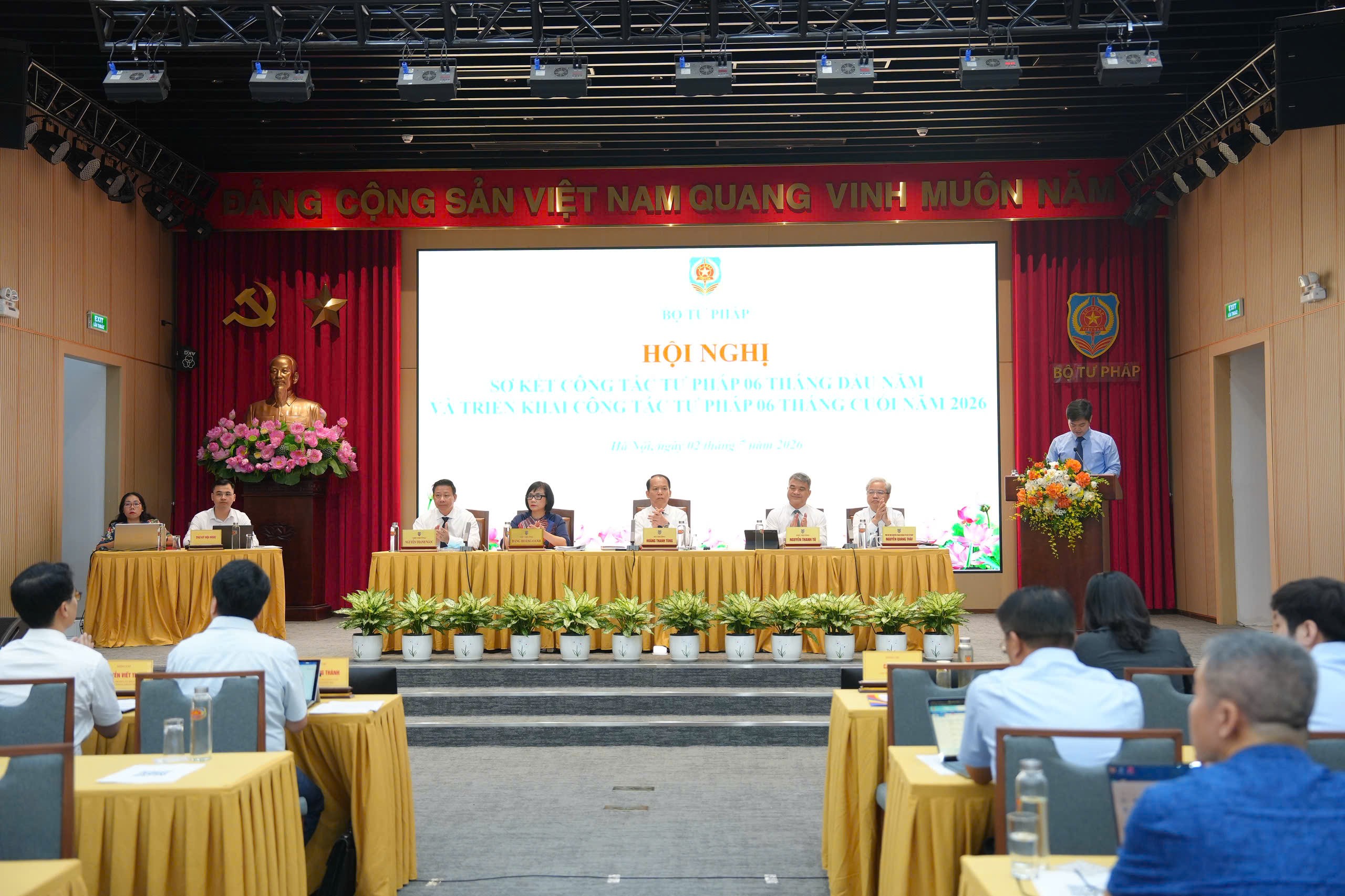 06 tháng đầu năm 2026: Ngành Tư pháp tiếp tục khẳng định vai trò nòng cốt trong xây dựng và hoàn thiện thể chế