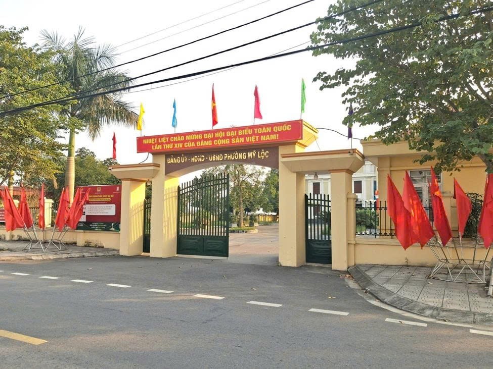 UBND phường Mỹ Lộc: phát huy truyền thống đoàn kết, nỗ lực thực hiện thắng lợi nhiệm vụ phát triển kinh tế - xã hội