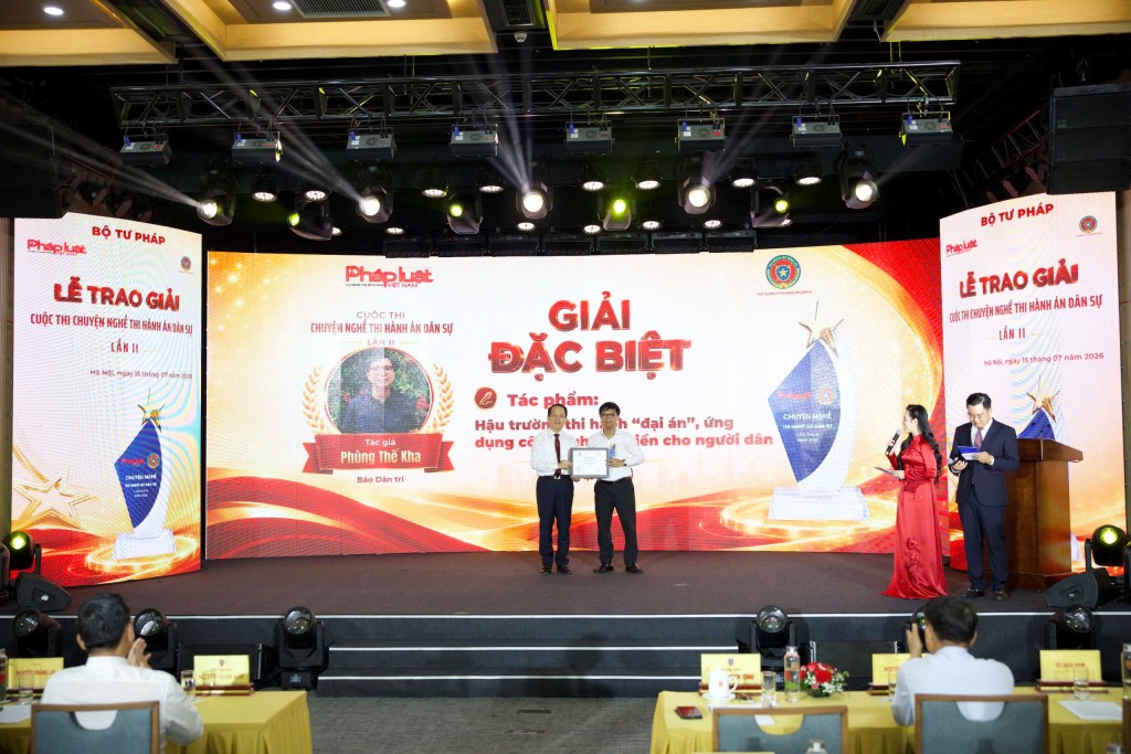 Dấu ấn Lễ trao giải Cuộc thi 