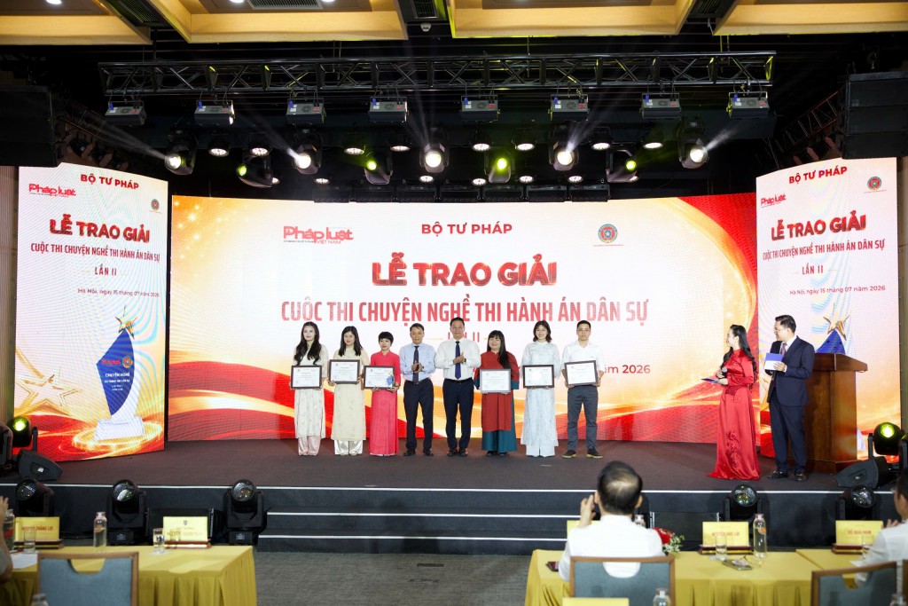 Dấu ấn Lễ trao giải Cuộc thi 