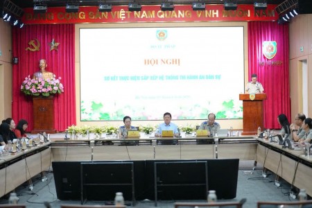 Hoàn thiện thể chế đáp ứng yêu cầu đổi mới mô hình hoạt động thi hành án dân sự trong kỷ nguyên mới