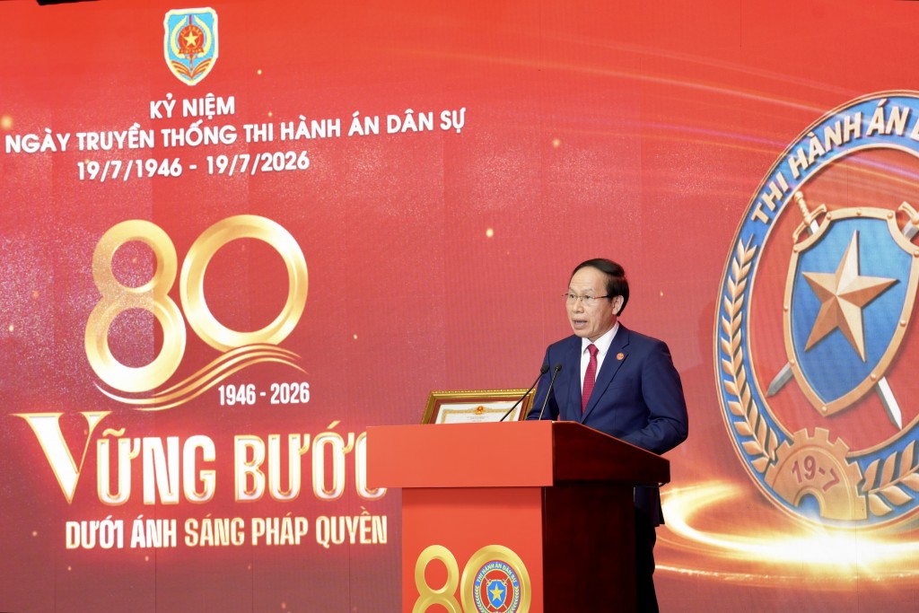Kỷ niệm 80 năm Ngày truyền thống Thi hành án dân sự: Khẳng định vai trò trong xây dựng Nhà nước pháp quyền